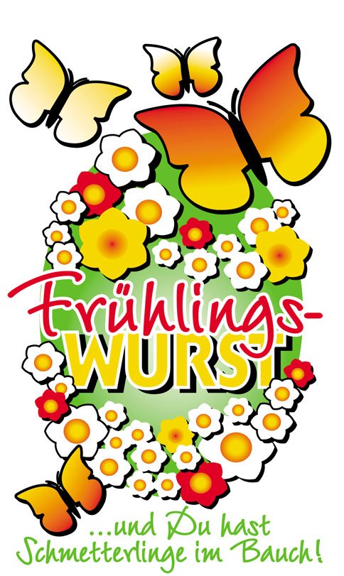 Druckmotiv Wursthülle